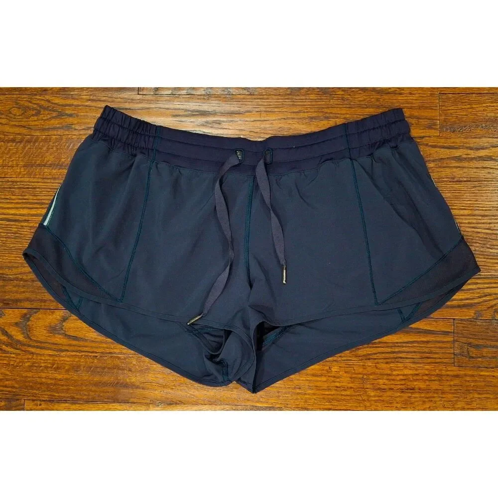 Lululemon Athletica Midnight Navy Hotty Hot Short Womens 12